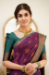 Picture of Gorgeous Silk Medium Purple Saree