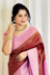 Picture of Resplendent Silk Maroon Saree