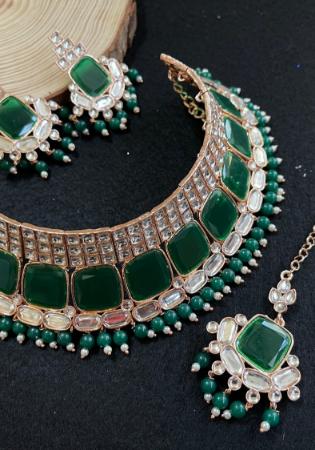 Picture of Grand Dark Green Necklace Set