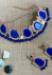 Picture of Exquisite Navy Blue Necklace Set