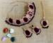 Picture of Ideal Maroon Necklace Set