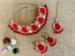 Picture of Pleasing Dark Red Necklace Set