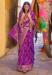 Picture of Well Formed Silk Pale Violet Red Saree