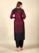 Picture of Rayon & Cotton Medium Violet Red Kurtis And Tunic