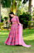 Picture of Statuesque Chiffon Hot Pink Lehenga Choli