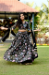 Picture of Ideal Chiffon Black Lehenga Choli