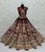 Picture of Excellent Synthetic Maroon Lehenga Choli