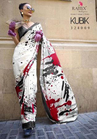 Picture of Fascinating Satin Off White Saree