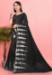 Picture of Resplendent Georgette Black Saree