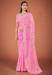 Picture of Wonderful Georgette Light Pink Saree