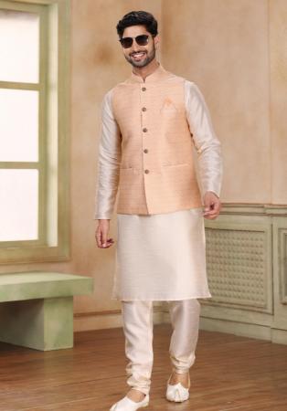 Picture of Exquisite Silk Thistle Kurtas