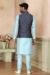 Picture of Pleasing Silk Powder Blue Kurtas