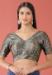 Picture of Beautiful Silk Slate Grey Designer Blouse