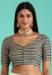 Picture of Ideal Silk Dim Gray Designer Blouse