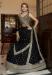 Picture of Pretty Georgette & Net Black Lehenga Choli