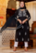 Picture of Admirable Cotton Black Readymade Salwar Kameez