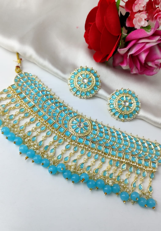 Picture of Classy Cadet Blue Necklace Set