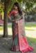 Picture of Well Formed Organza Dark Slate Grey Saree