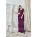 Picture of Sublime Lycra Purple Saree