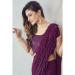 Picture of Sublime Lycra Purple Saree