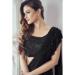 Picture of Ideal Lycra Black Saree