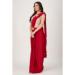 Picture of Gorgeous Lycra Dark Red Saree