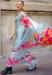 Picture of Delightful Crepe & Satin Light Steel Blue Saree