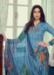 Picture of Taking Satin Cadet Blue Straight Cut Salwar Kameez