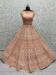 Picture of Good Looking Net Rosy Brown Lehenga Choli