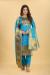 Picture of Silk Medium Turquoise Readymade Salwar Kameez