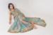 Picture of Grand Organza Cadet Blue Saree