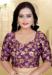 Picture of Superb Brasso Purple Designer Blouse