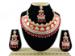 Picture of Statuesque Fire Brick Necklace Set