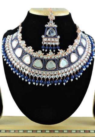 Picture of Taking Navy Blue Necklace Set