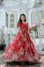 Picture of Comely Georgette Indian Red Readymade Gown