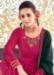 Picture of Ideal Georgette Deep Pink Readymade Salwar Kameez