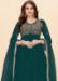 Picture of Georgette Midnight Blue Anarkali Salwar Kameez