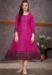 Picture of Gorgeous Rayon Medium Violet Red Kurtis & Tunic