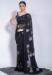 Picture of Marvelous Georgette Black Saree