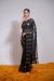 Picture of Statuesque Georgette Black Saree