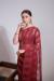 Picture of Ravishing Georgette Brown Saree