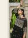 Picture of Well Formed Georgette Black Anarkali Salwar Kameez