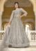 Picture of Sightly Net Grey Anarkali Salwar Kameez