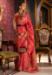 Picture of Pretty Silk Indian Red Saree