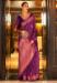 Picture of Magnificent Silk Purple Saree