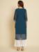 Picture of Beauteous Georgette Steel Blue Kurtis & Tunic