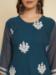 Picture of Beauteous Georgette Steel Blue Kurtis & Tunic