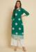 Picture of Ravishing Georgette Teal Kurtis & Tunic