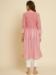 Picture of Comely Georgette Dark Salmon Kurtis & Tunic