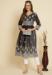 Picture of Comely Georgette Black Kurtis & Tunic